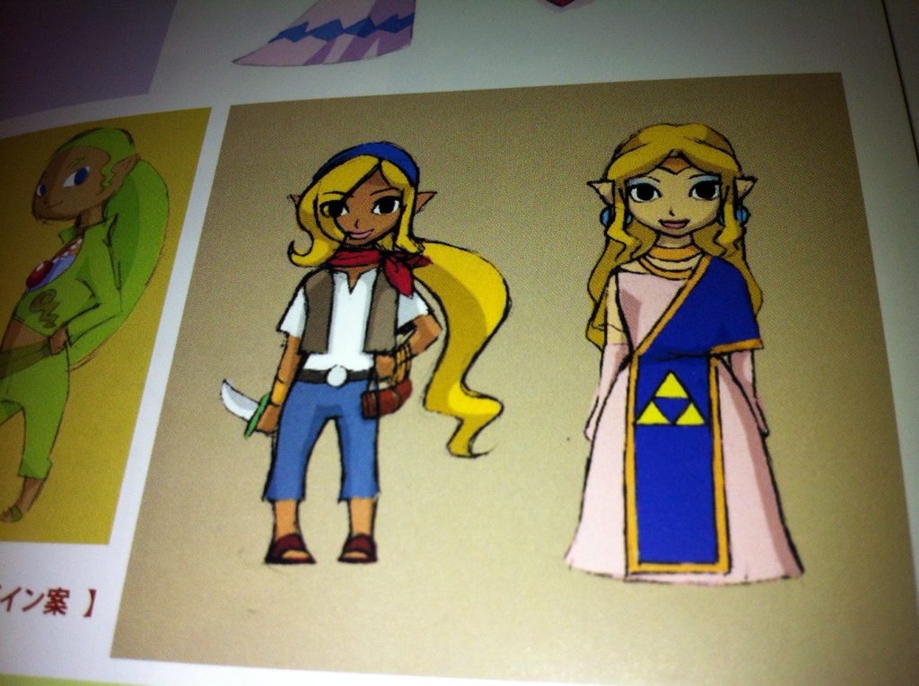 Tagged: Concept Artwork, Ganondorf, Hyrule Historia, Tetra, Tingle, Zelda Artwork