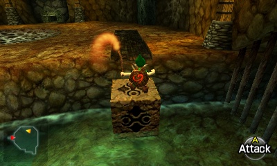 The Legend of Zelda: Ocarina of Time - Inside the Great Deku Tree 