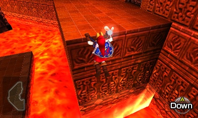 ocarina of time dungeon fire temple maps