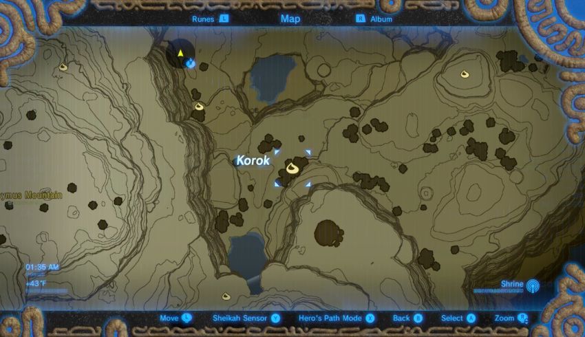 Akkala Korok Seed Locations - Zelda Dungeon