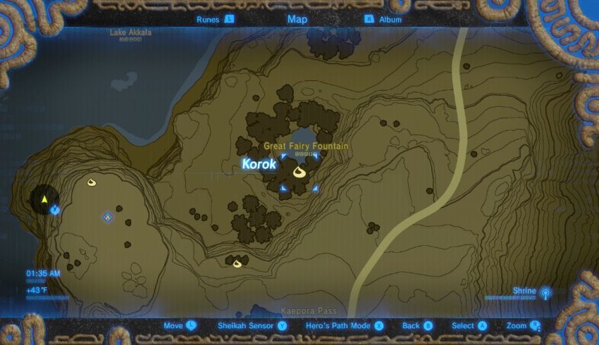 Akkala Korok Seed Locations - Zelda Dungeon