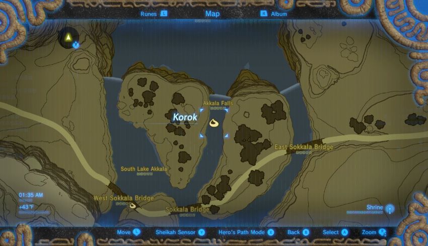 Akkala Korok Seed Locations - Zelda Dungeon