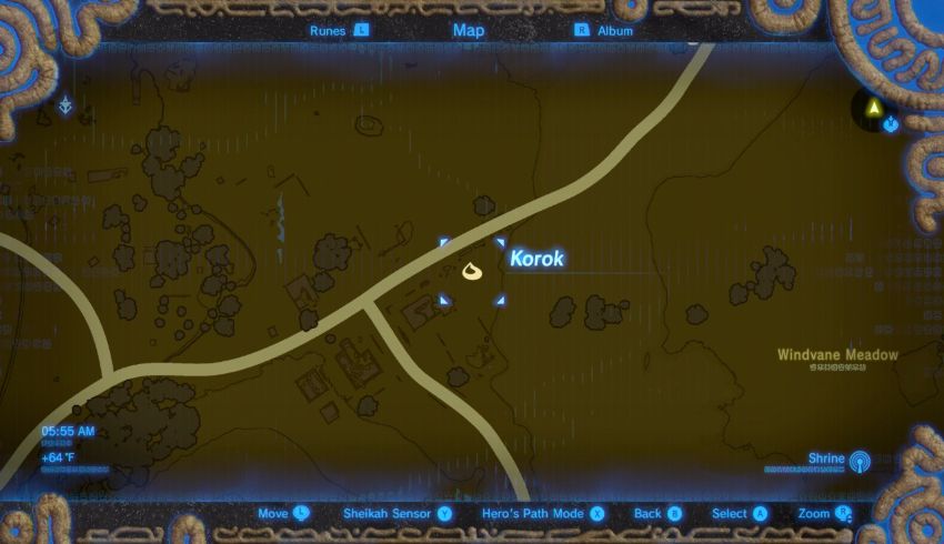 Central Korok Seed Locations Zelda Dungeon