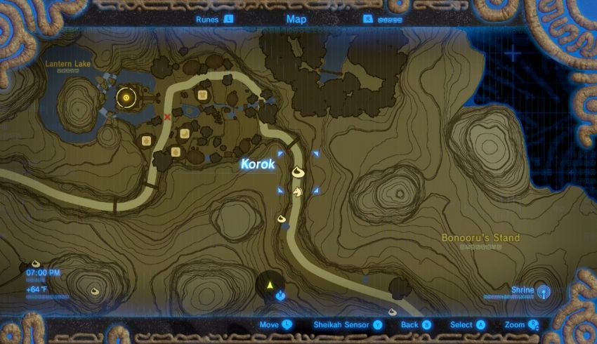 Dueling Peaks Korok Seed Locations Zelda Dungeon