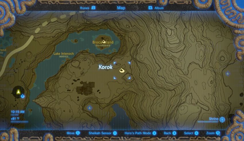 Eldin Korok Seed Locations - Zelda Dungeon