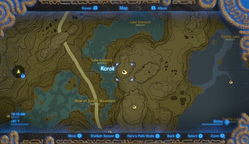Eldin Korok Seed Locations - Zelda Dungeon