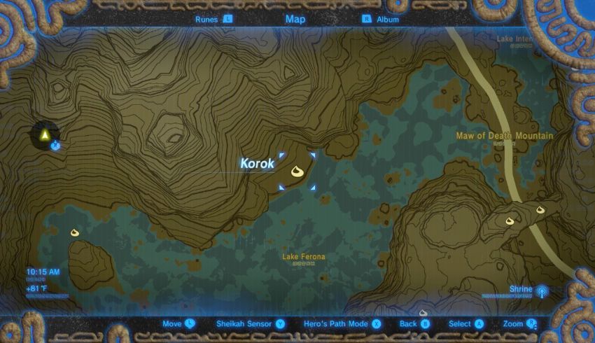 Eldin Korok Seed Locations - Zelda Dungeon