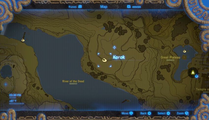 Great Plateau Korok Seed Locations - Zelda Dungeon