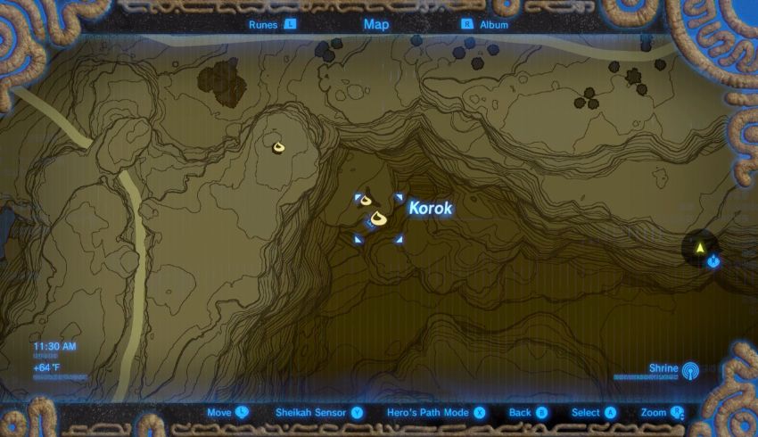 Hebra Korok Seed Locations - Zelda Dungeon