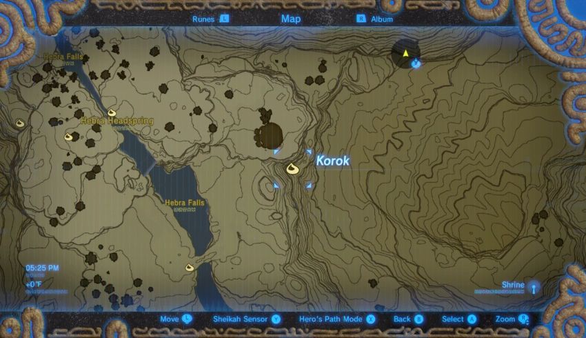 Hebra Korok Seed Locations - Zelda Dungeon