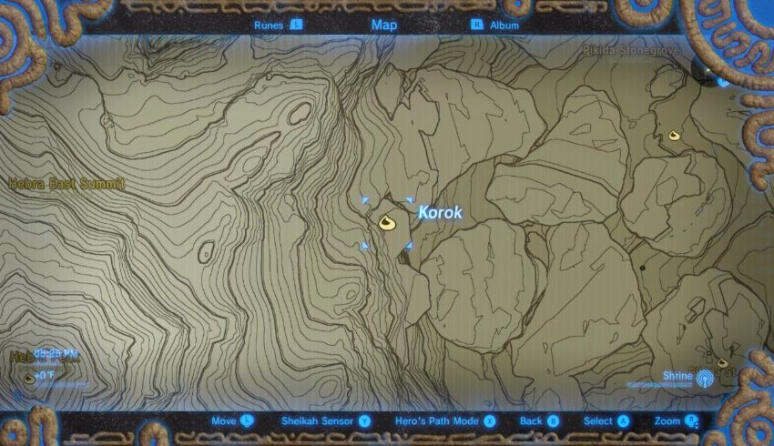 Hebra Korok Seed Locations - Zelda Dungeon
