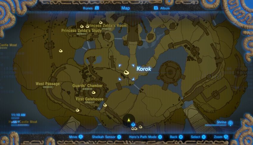 Hyrule Castle Korok Seed Locations - Zelda Dungeon