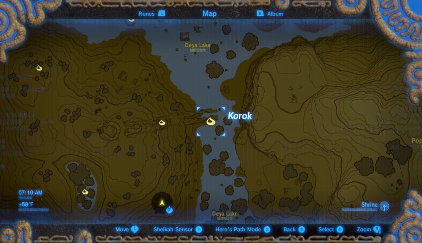 Lake Korok Seed Locations - Zelda Dungeon