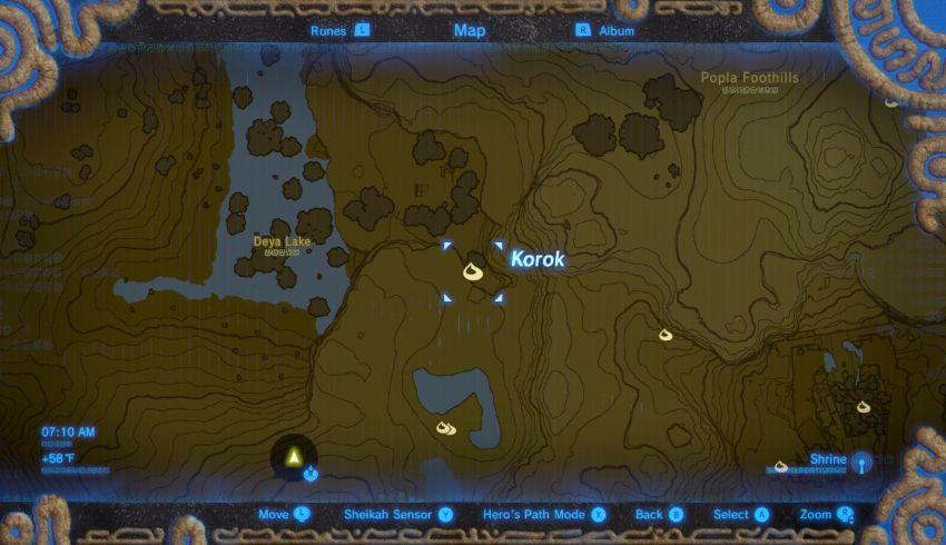 Lake Korok Seed Locations - Zelda Dungeon