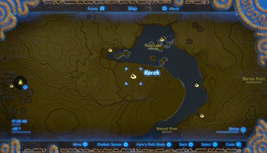 Lake Korok Seed Locations - Zelda Dungeon