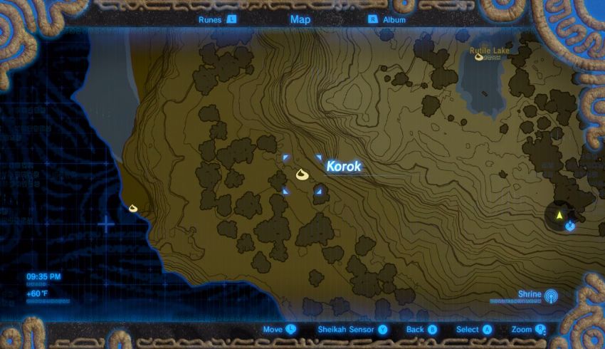 Ridgeland Korok Seed Locations - Zelda Dungeon