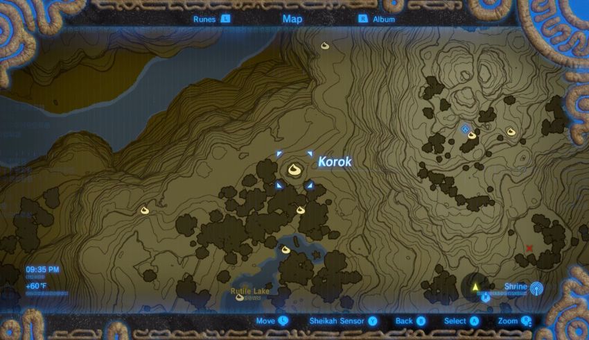 Ridgeland Korok Seed Locations - Zelda Dungeon