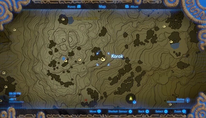 Ridgeland Korok Seed Locations - Zelda Dungeon