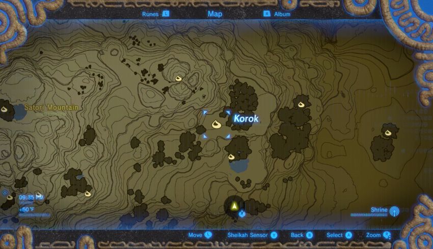 Ridgeland Korok Seed Locations - Zelda Dungeon