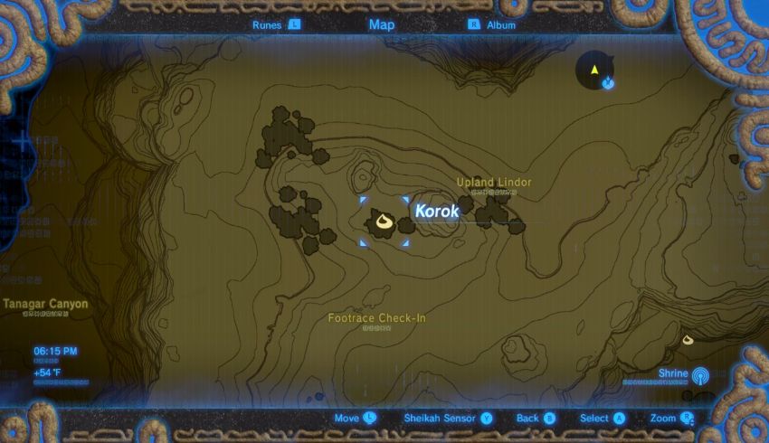 Ridgeland Korok Seed Locations - Zelda Dungeon