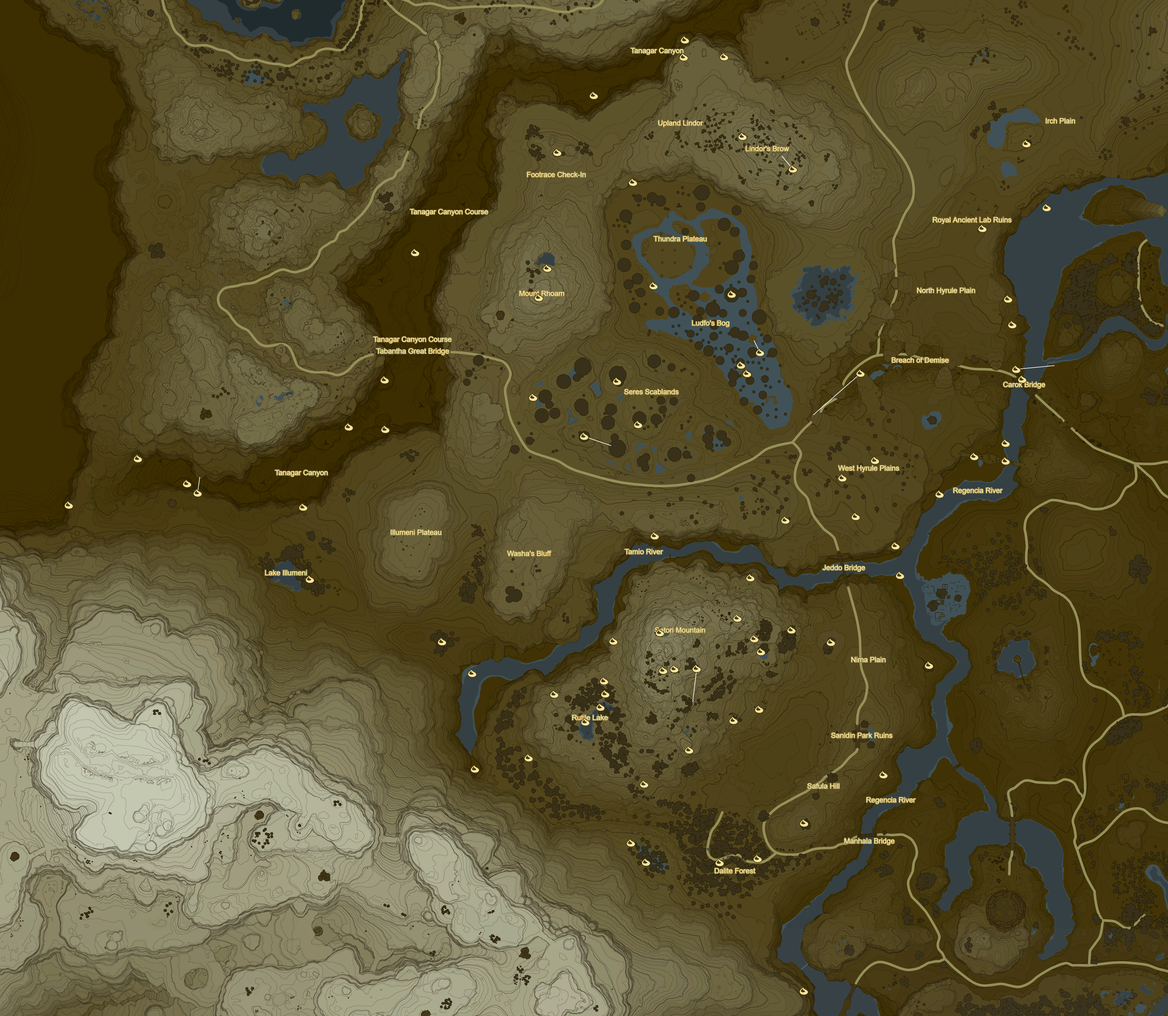 Ridgeland Korok Seed Locations Zelda Dungeon