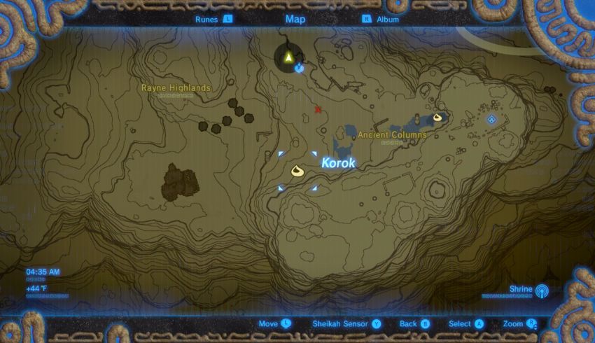 Tabantha Korok Seed Locations - Zelda Dungeon