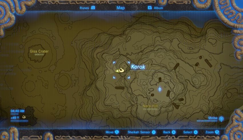 Tabantha Korok Seed Locations - Zelda Dungeon