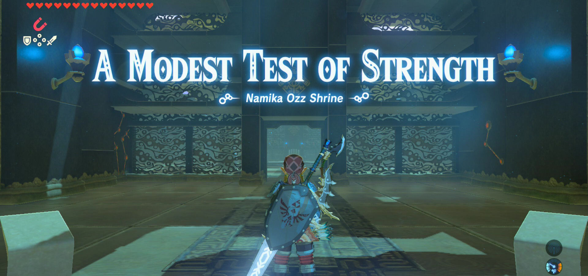 Namika Ozz Shrine / Modest Test of Strength - BotW 