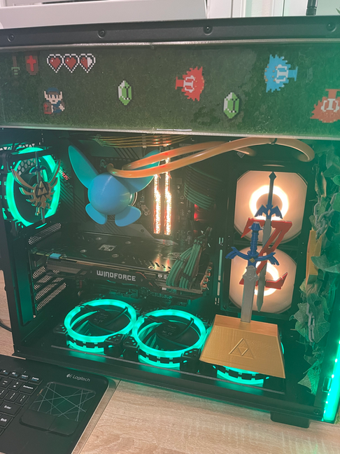 This custom Legend of Zelda PC build is fit for a hero of time