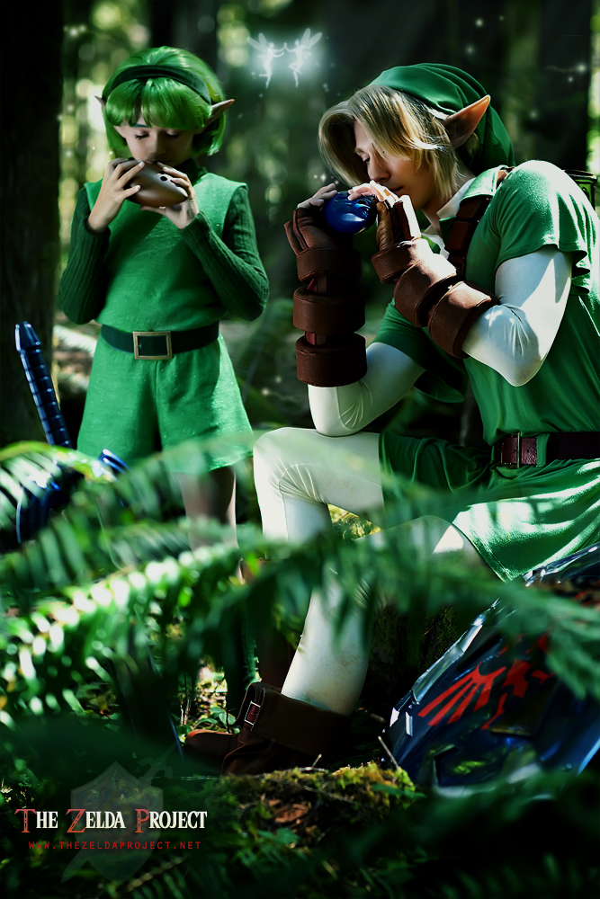 Female Link Cosplay from the Legend of Zelda: Ocarina of Time