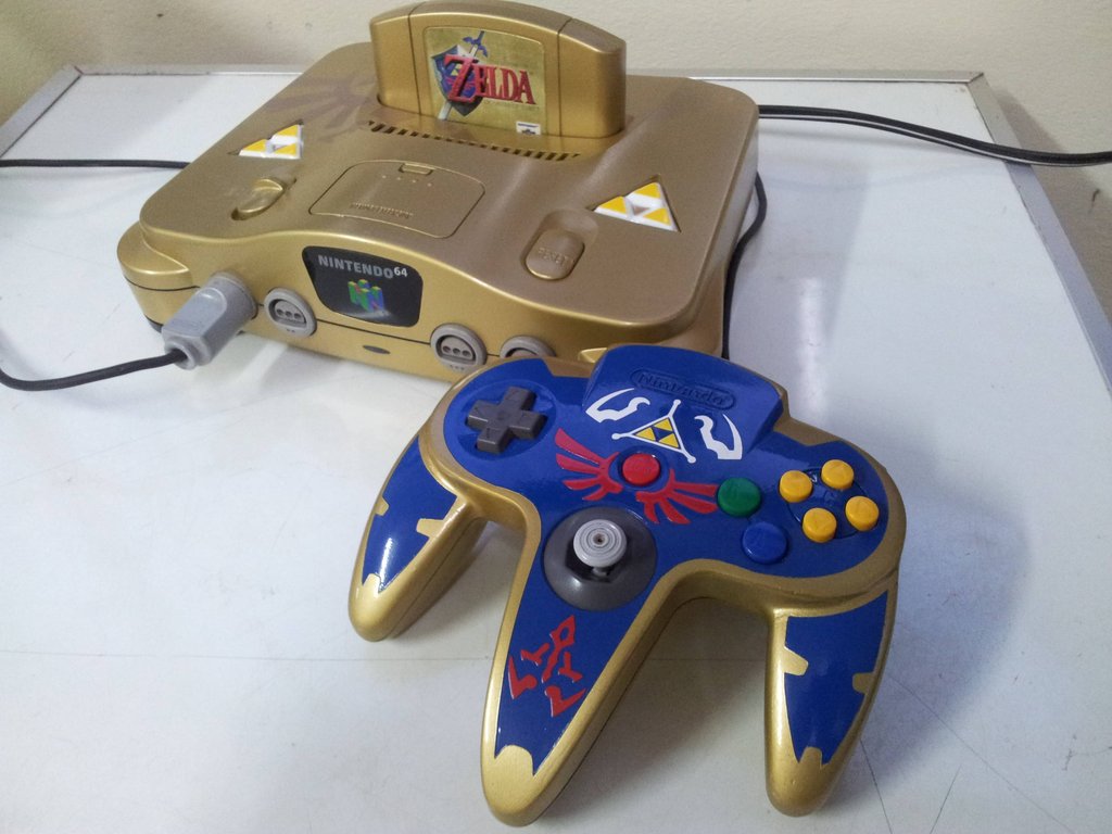 gold n64 controller