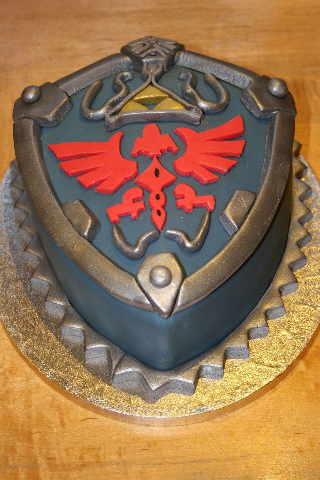The Legend of Zelda Cake | Zelda cake, Zelda birthday, Birthday party cake