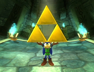 Play as Sonic the Hedgehog in Ocarina of Time - Zelda Dungeon