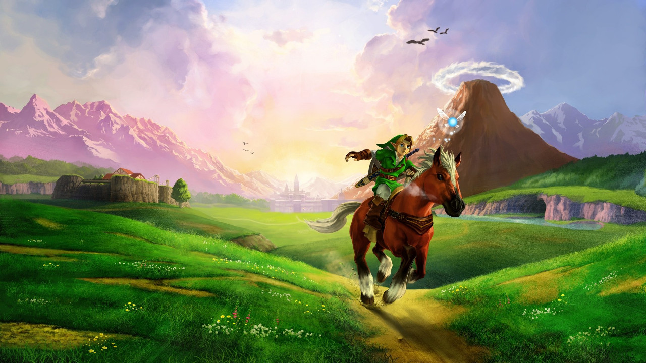 Link and epona