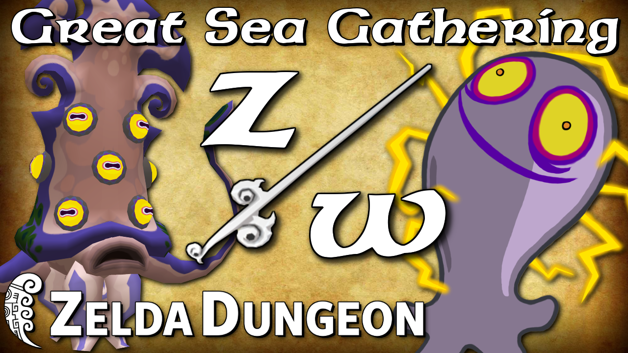 legend of zelda sea monster