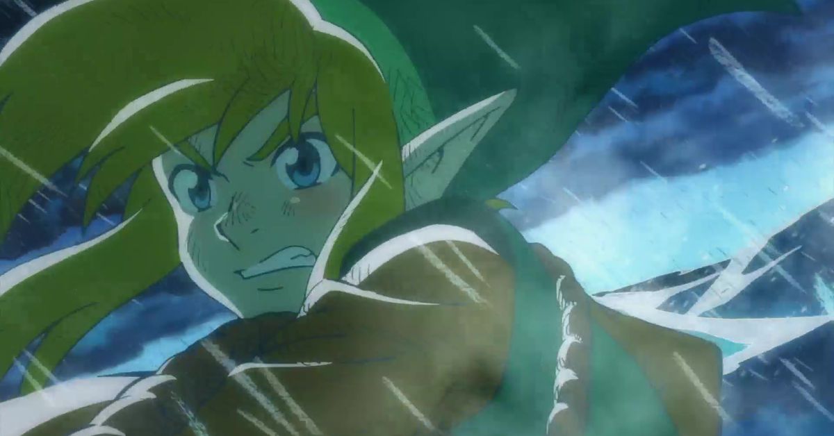 Link from Breath of the Wild, anime style close up! I wanted to