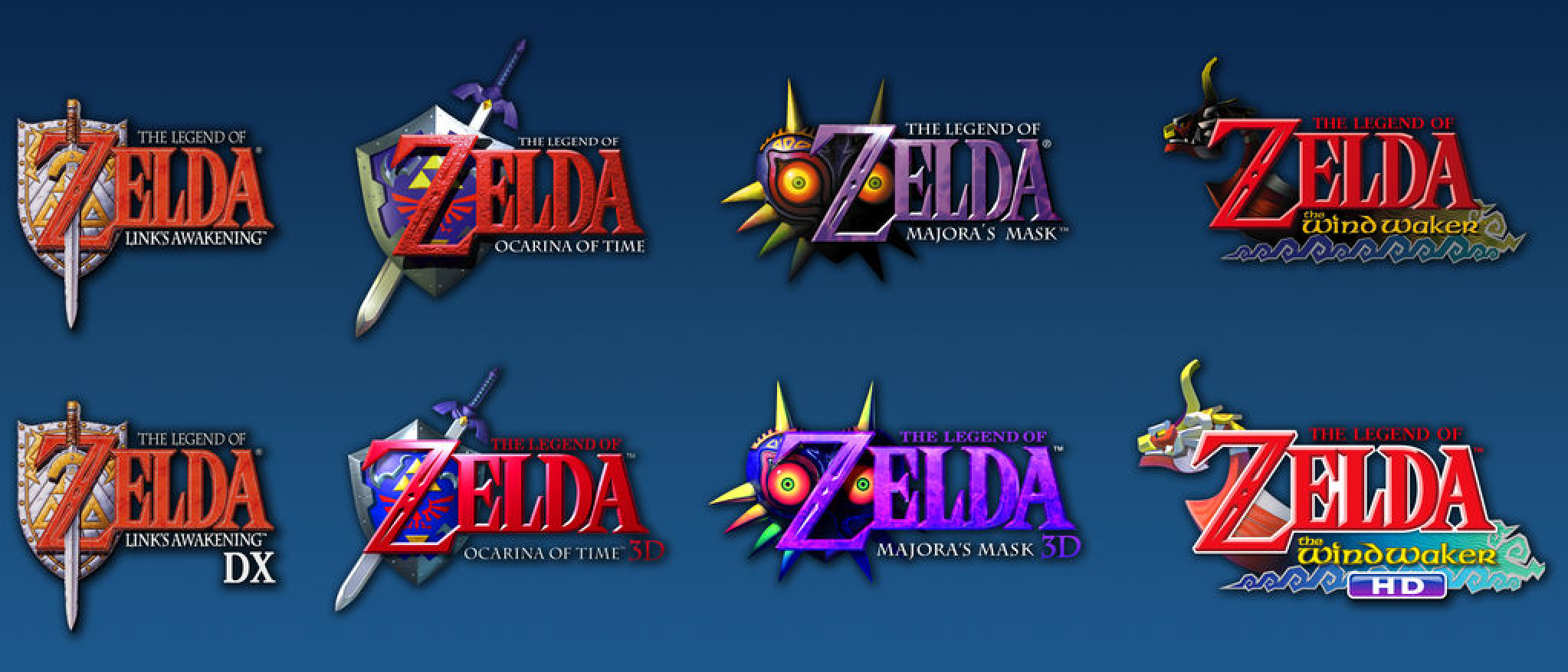 all zelda games available on switch