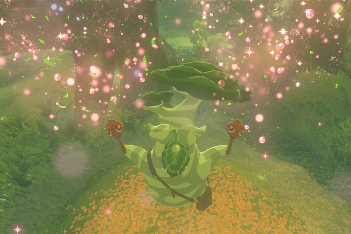 New Breath Of The Wild Glitch Gives Infinite Korok Seeds Zelda Dungeon