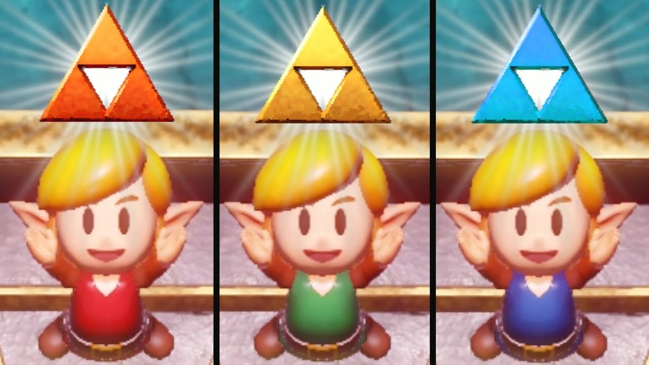 Daily Debate Which Tunic Is The Best In The Link S Awakening Remake Zelda Dungeon