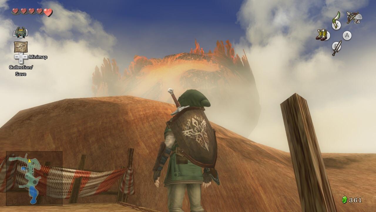 Daily Debate Why Does Death Mountain Look Strange In Twilight Princess Zelda Dungeon
