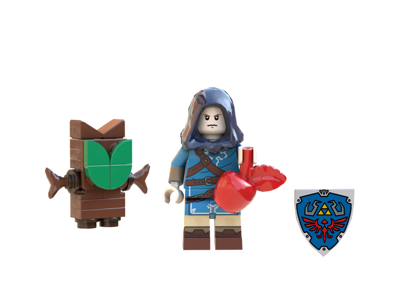 lego zelda breath of the wild